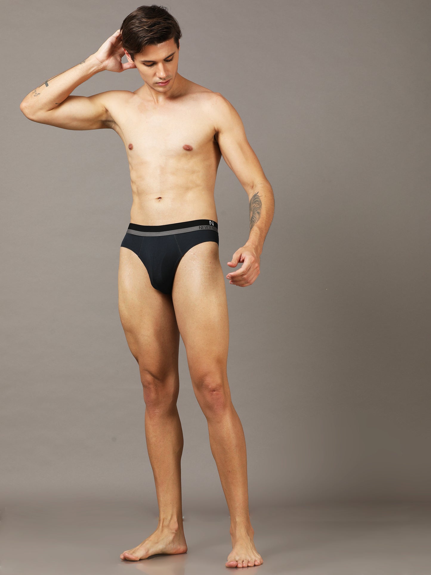 Spruce Black Underwear for Men