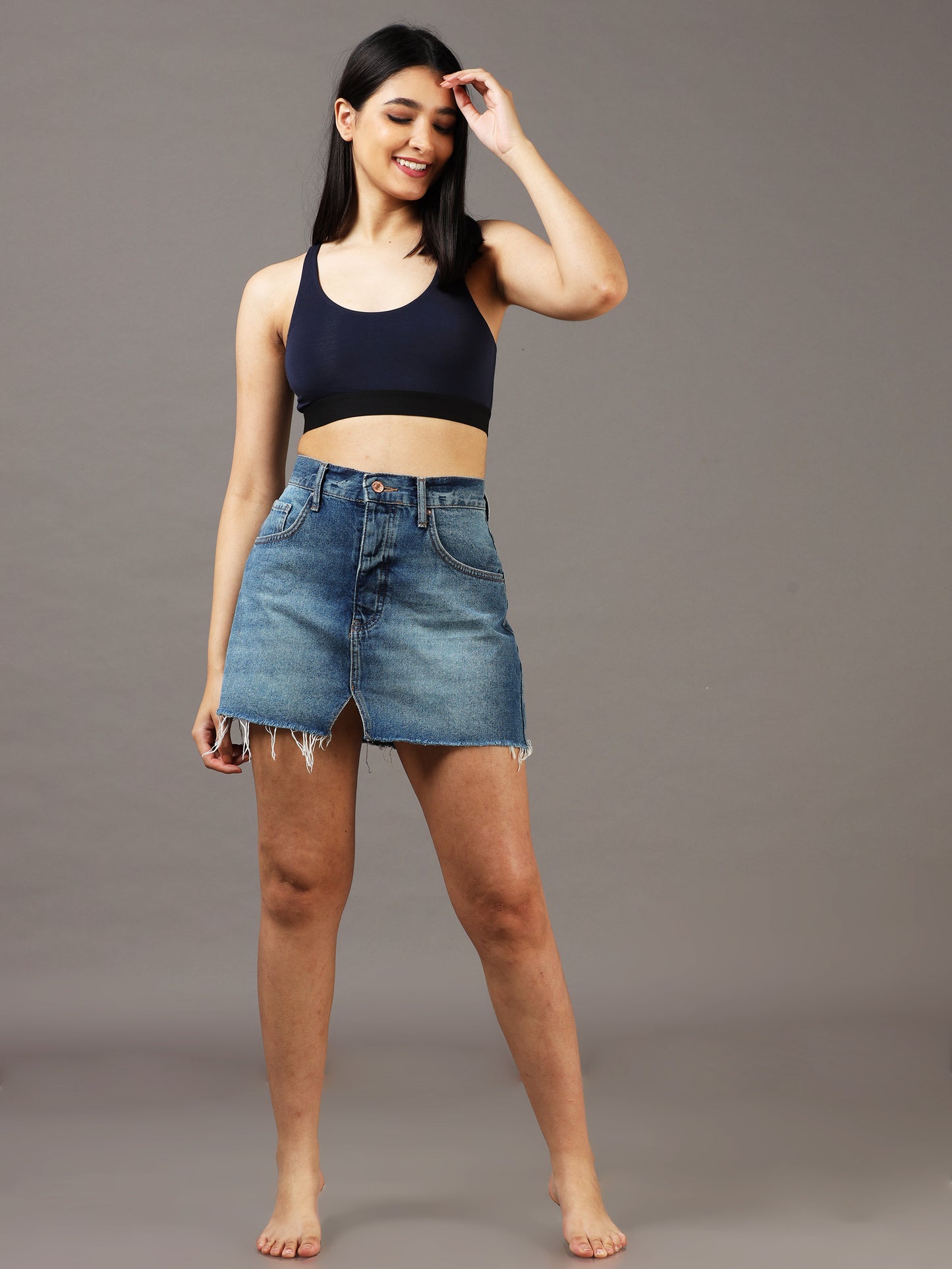 Arctic Black Sports Bralette