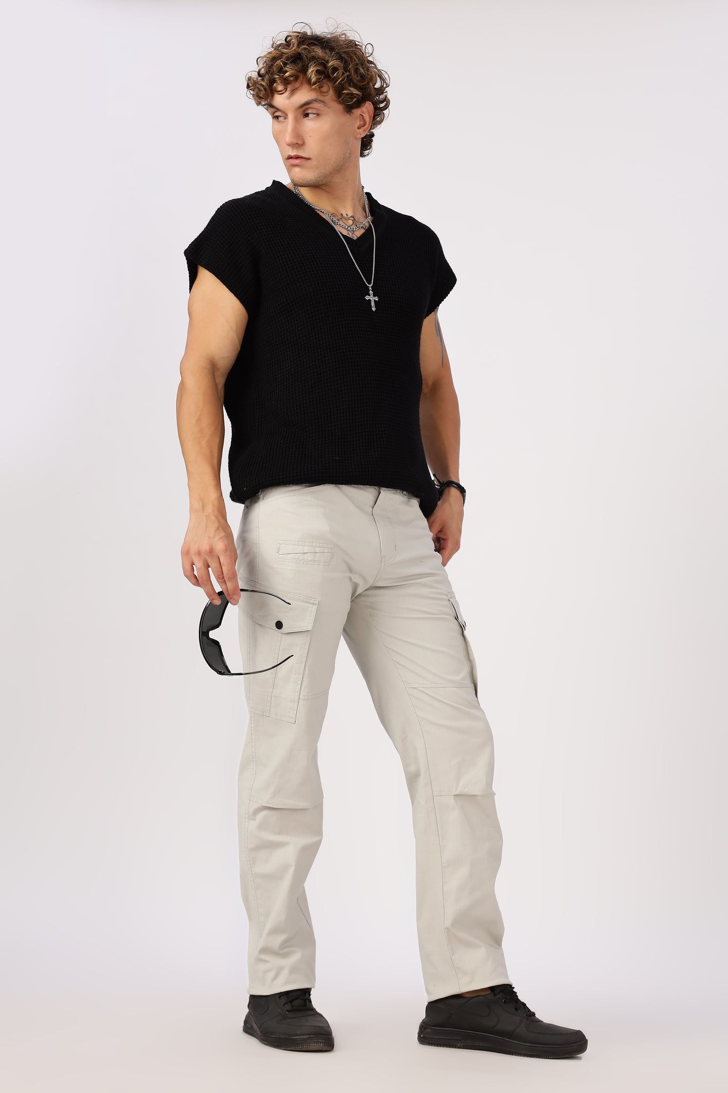 Men Ribstop Heavy duty Cargo-Stone