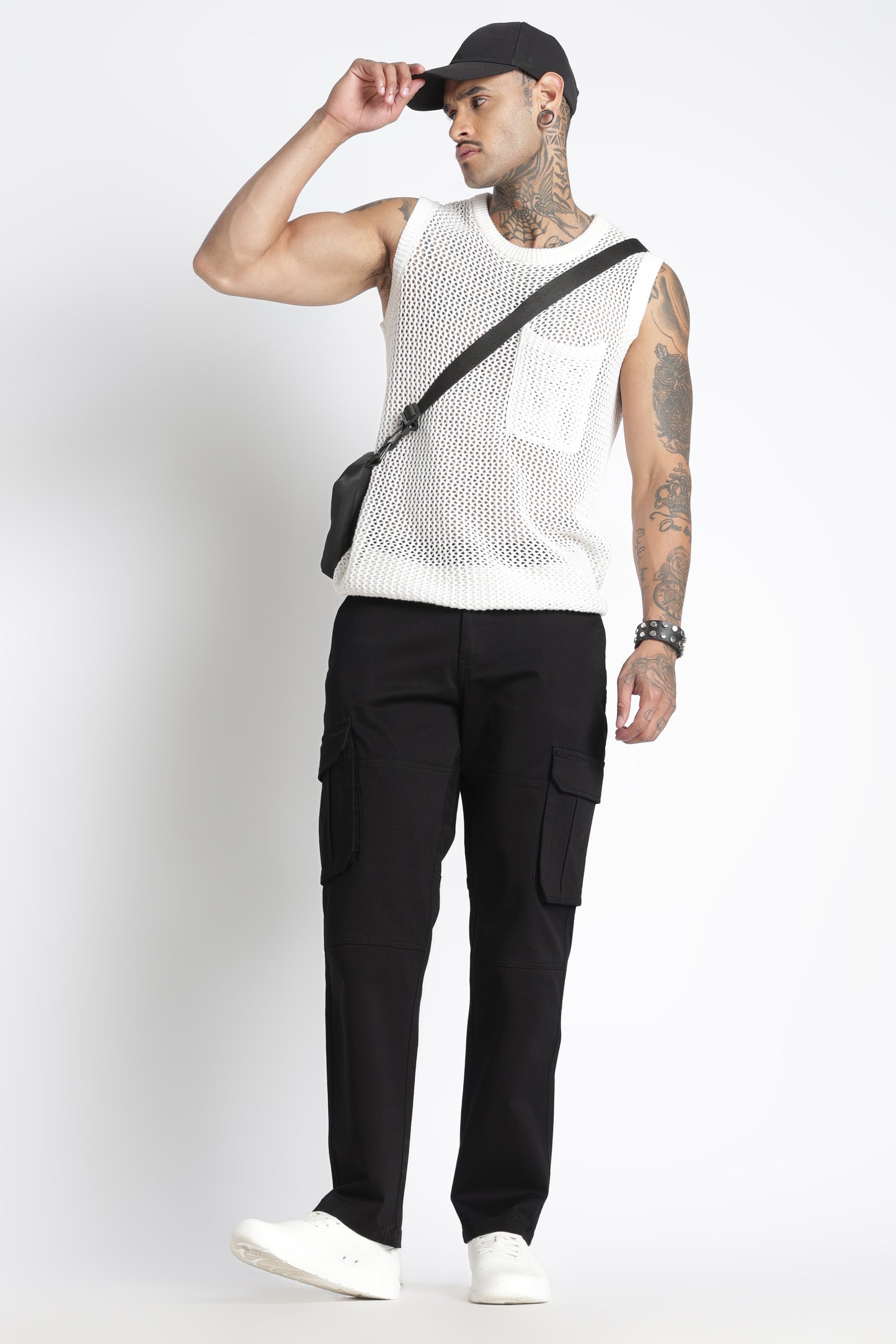 Men Big Boy Bulky Cargo-Black