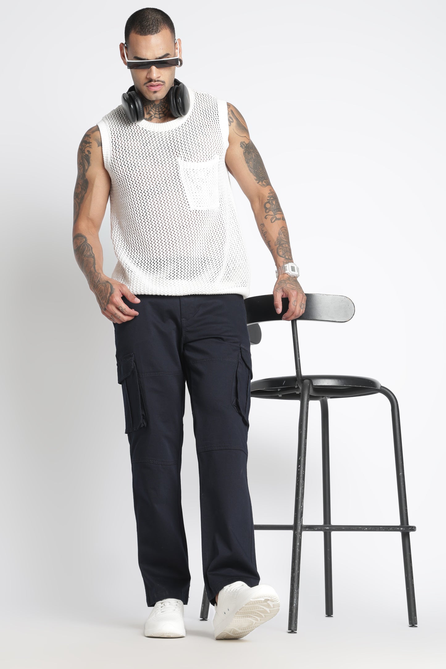 Men Big Boy Bulky Cargo-Navy
