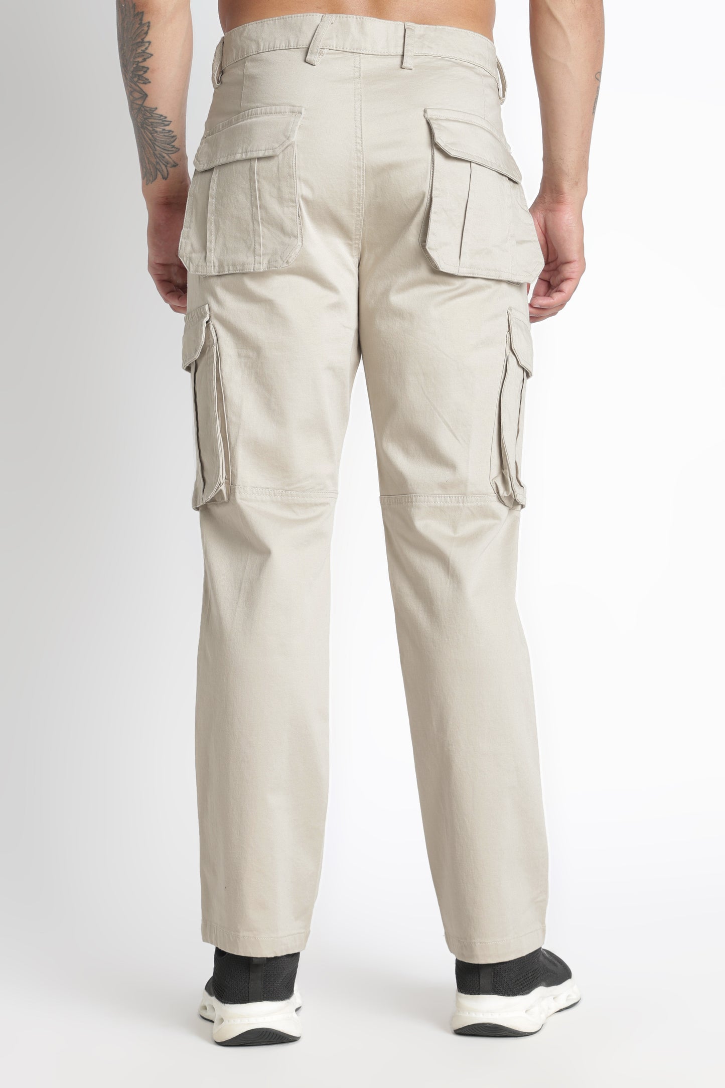 Men Big Boy Bulky Cargo-Cream