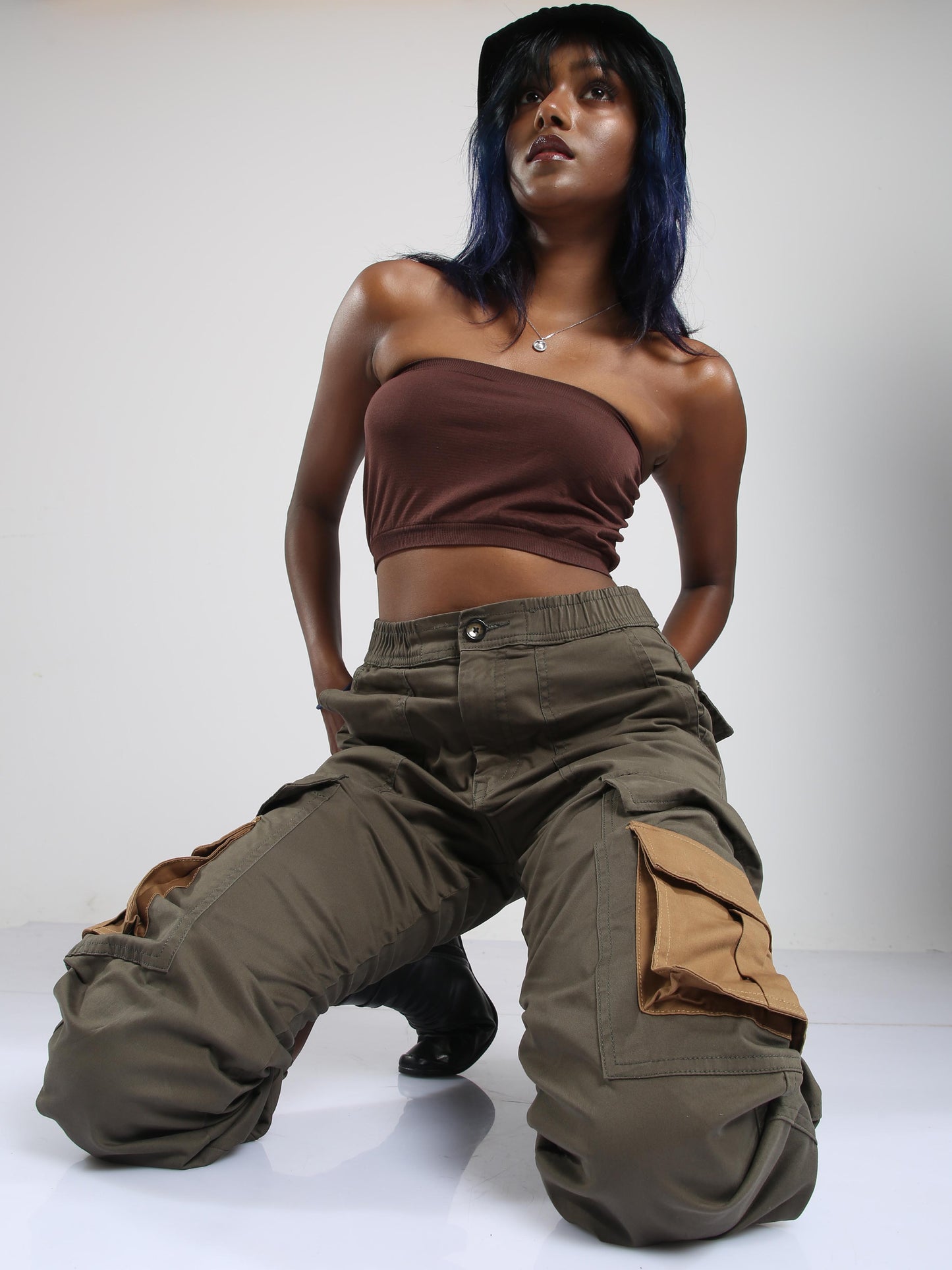 Olive Joggers For Womens