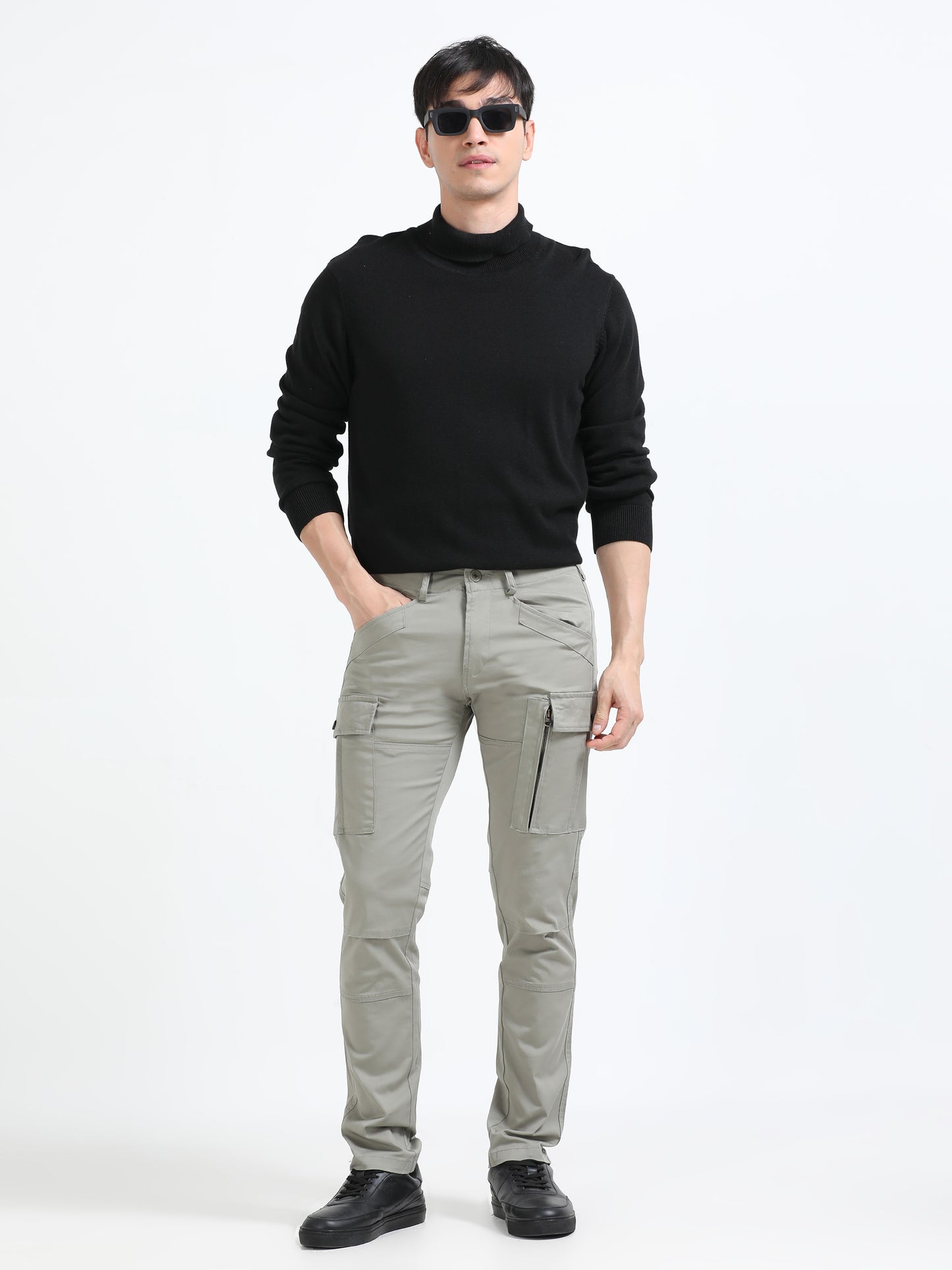 Green Cargo Pants for Men