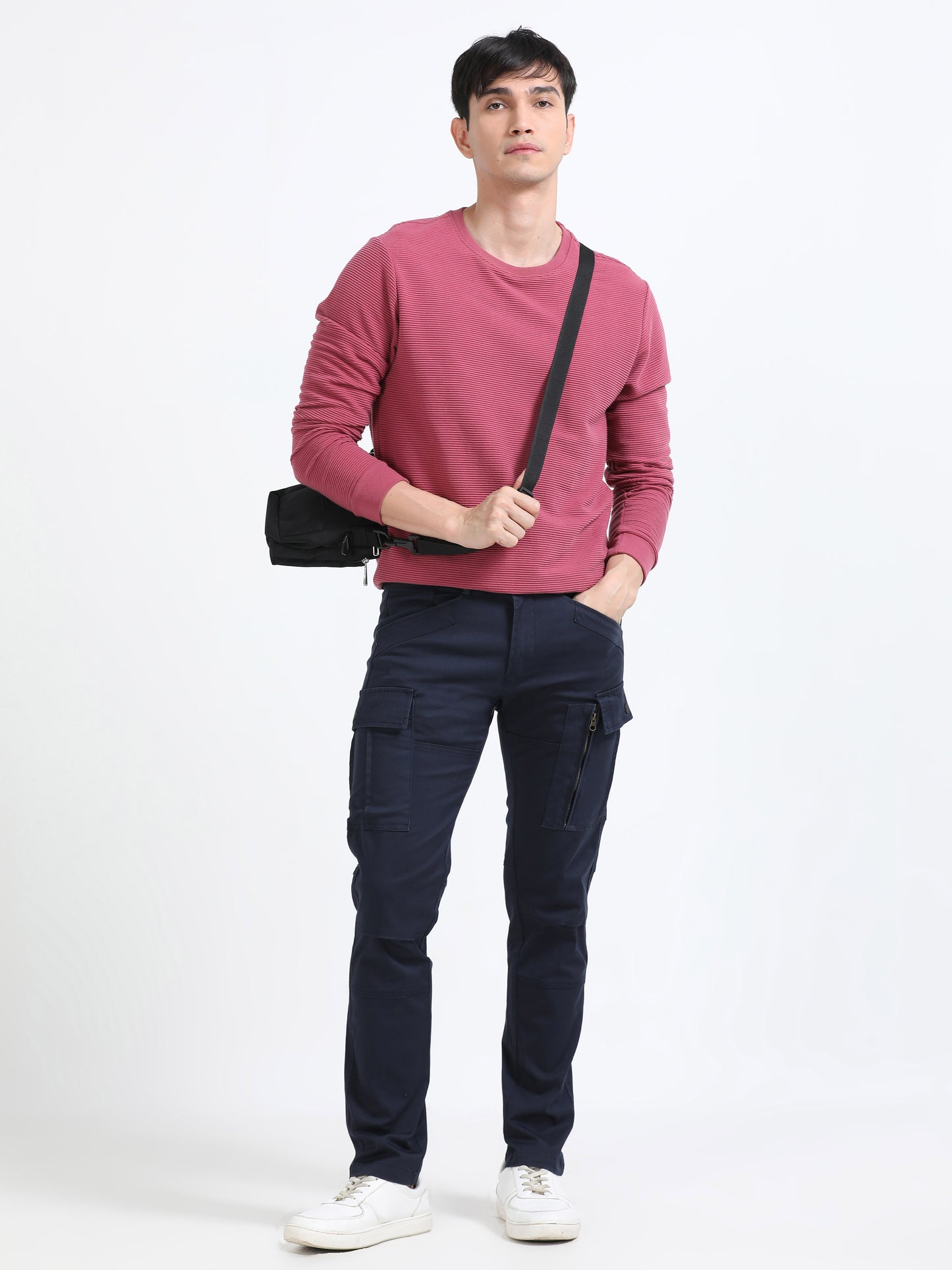 Men Heavy Cargo-Navy
