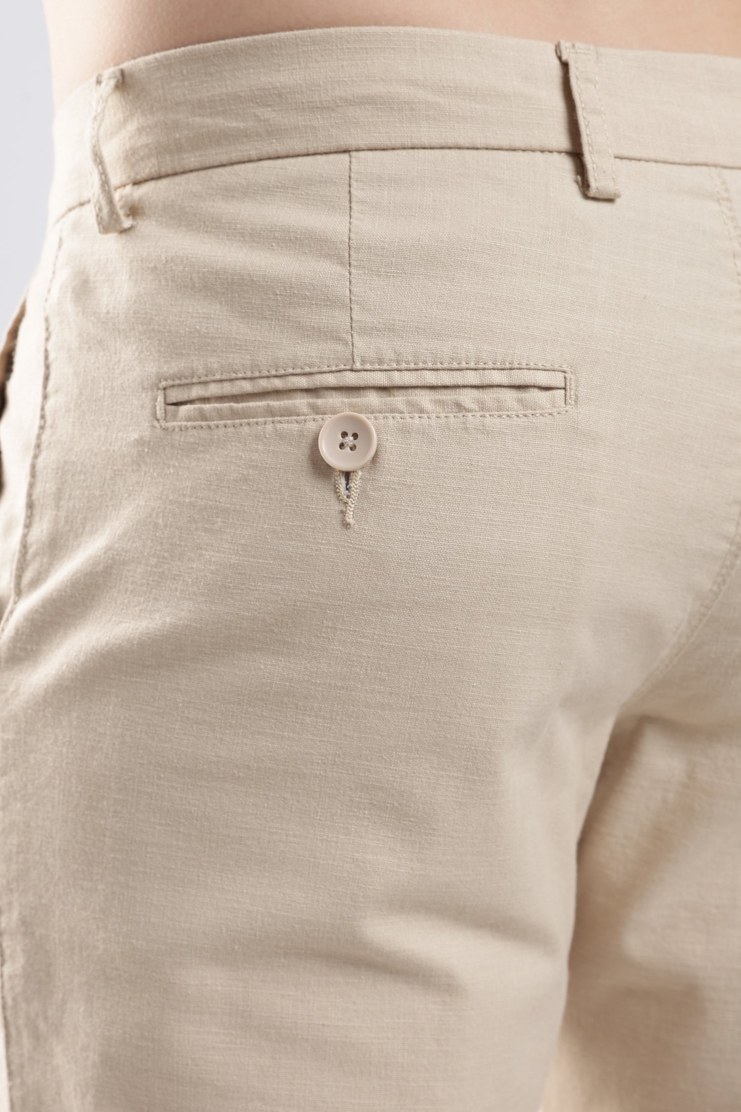 Linen Pleat Traveller-Cream