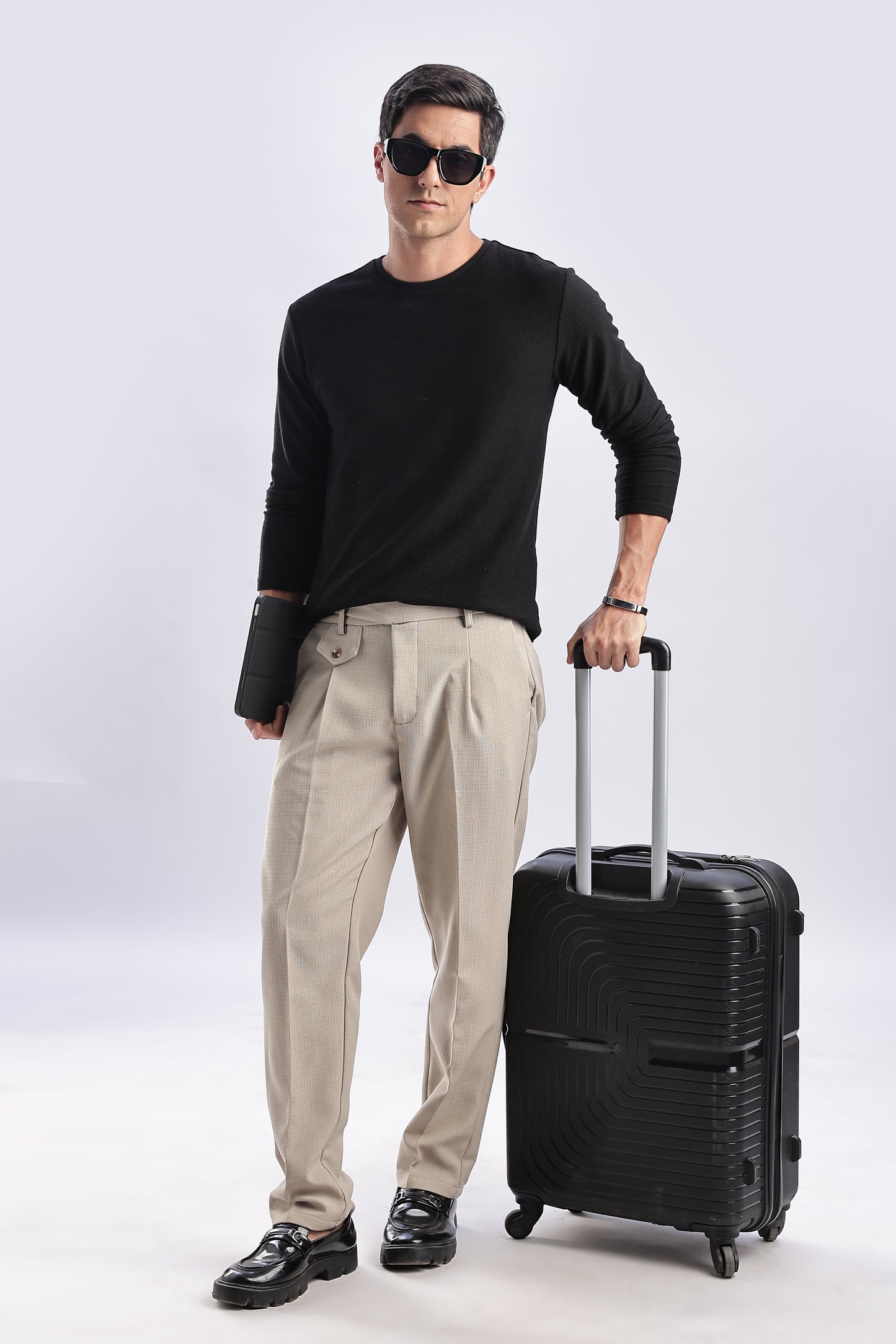 Men Gorkha Pant-Beige