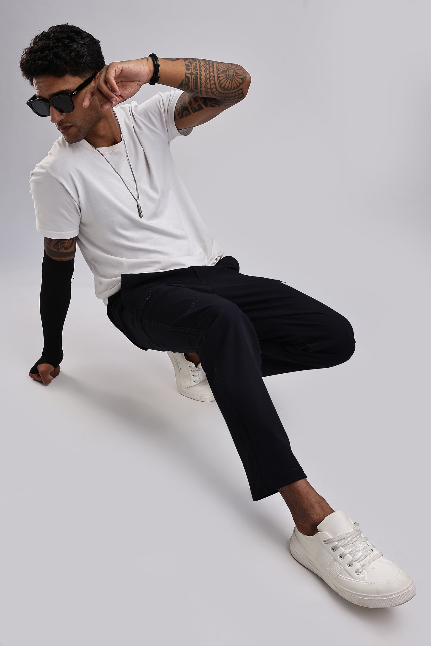 navy cargo pants men