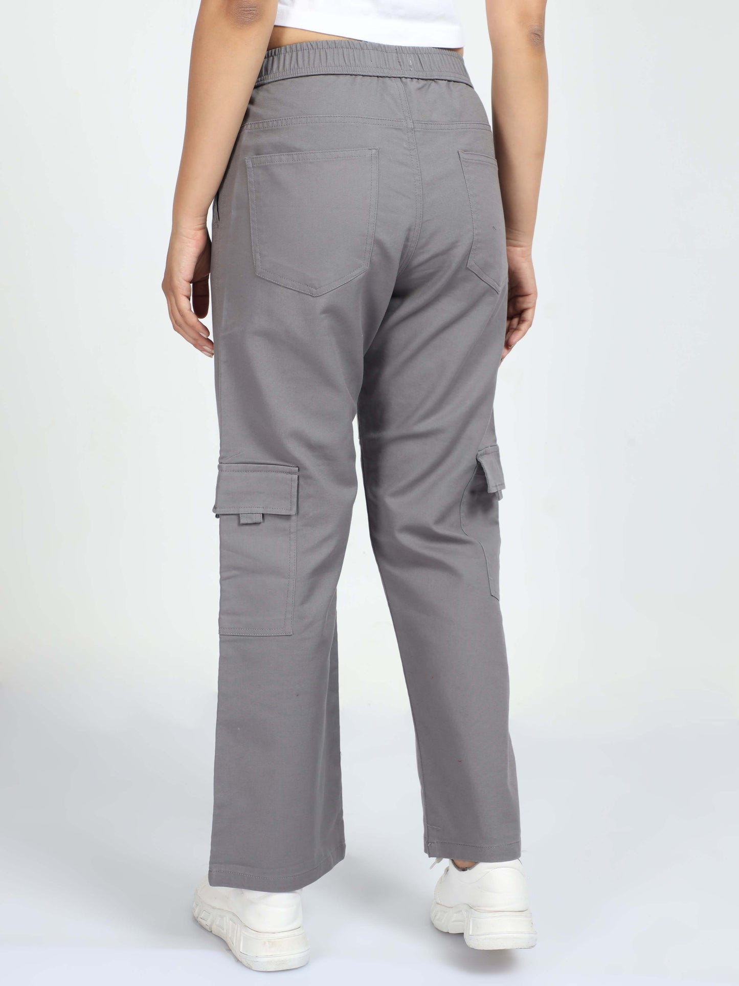 Ash Baggy Cargo Pants For Womens