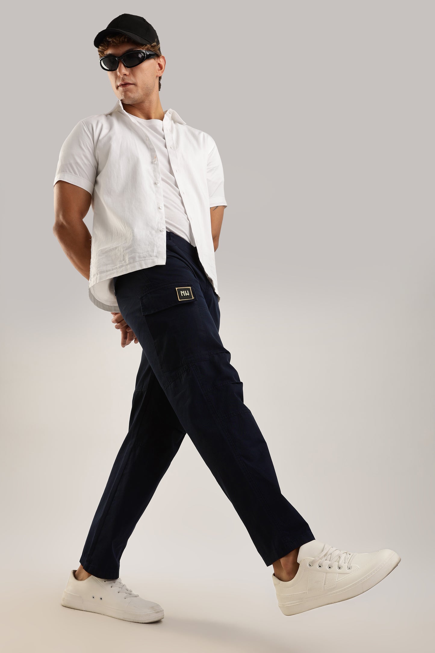 Men Heavy Air Cargo-Navy