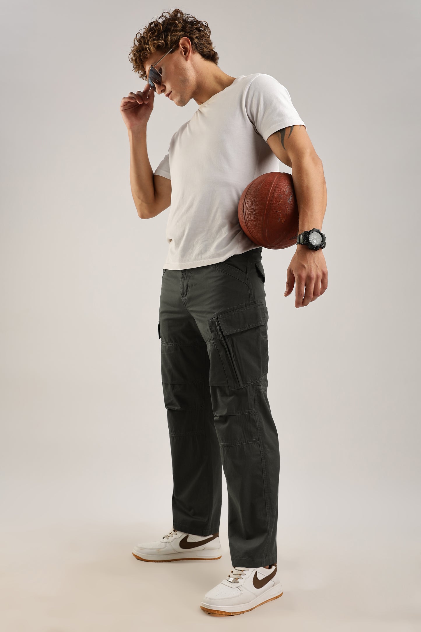 Men Heavy Air Cargo-Brown