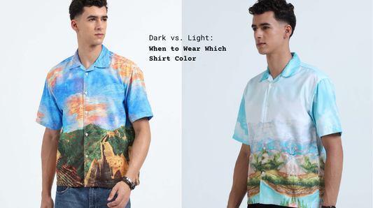 Dark vs. Light: When to Wear Which Shirt Color