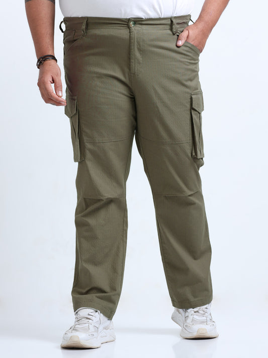 Men Big Boy Ribstop Cargo-Lt Olive