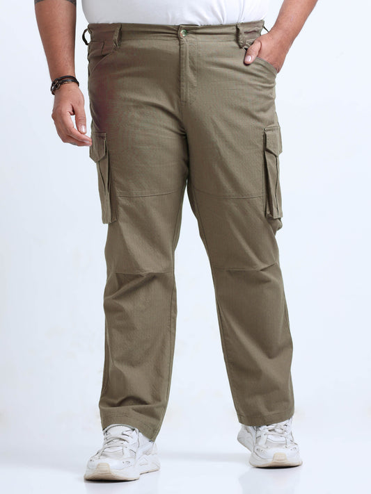 Men Big Boy Ribstop Cargo-Khakhi