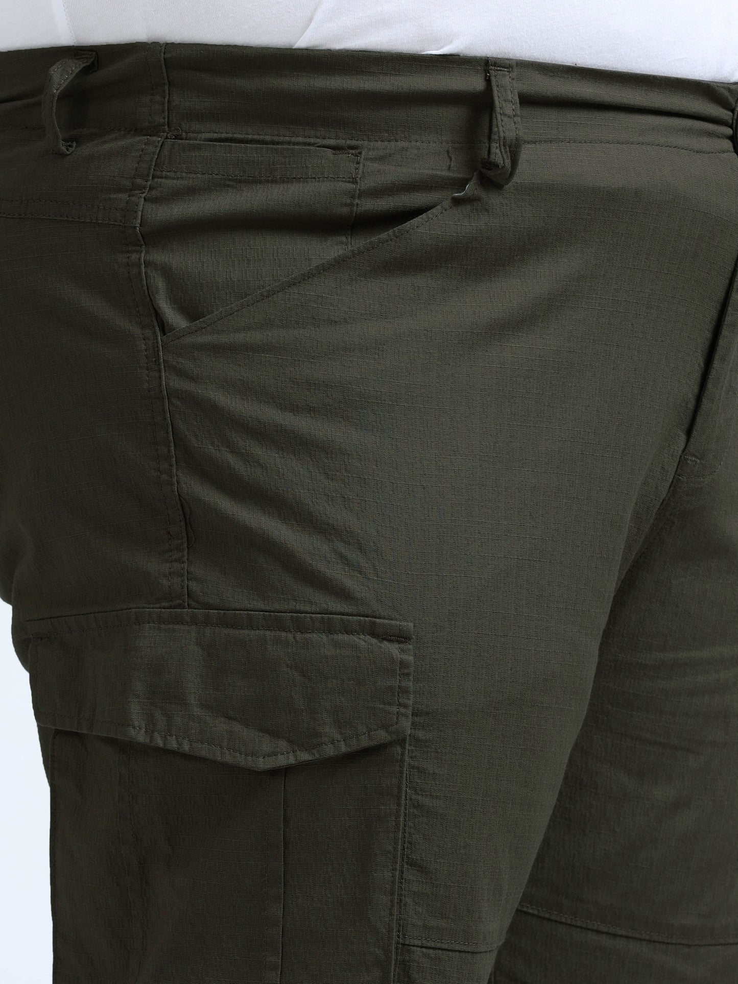 Men Big Boy Ribstop Cargo-Olive
