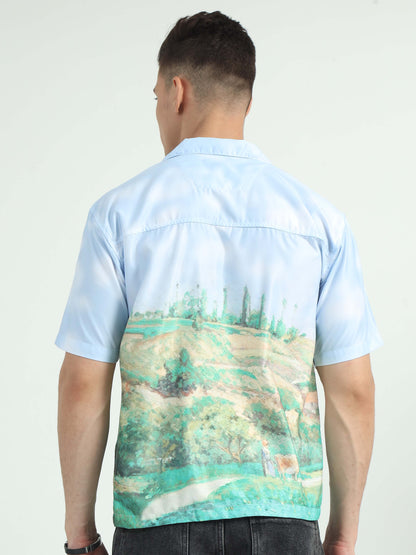 Grasslands Oversized Shirt Men