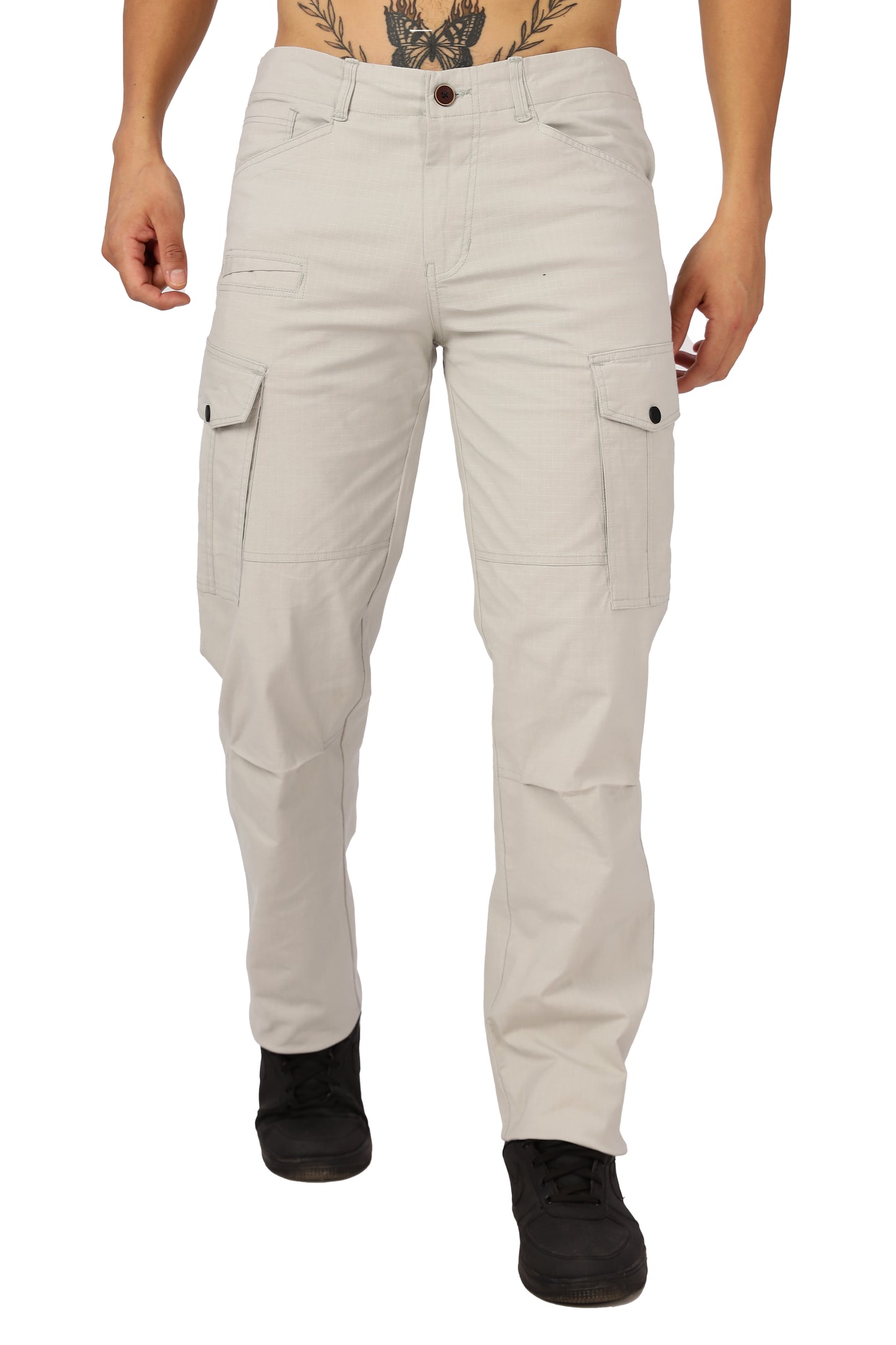 Men Ribstop Heavy duty Cargo-Stone