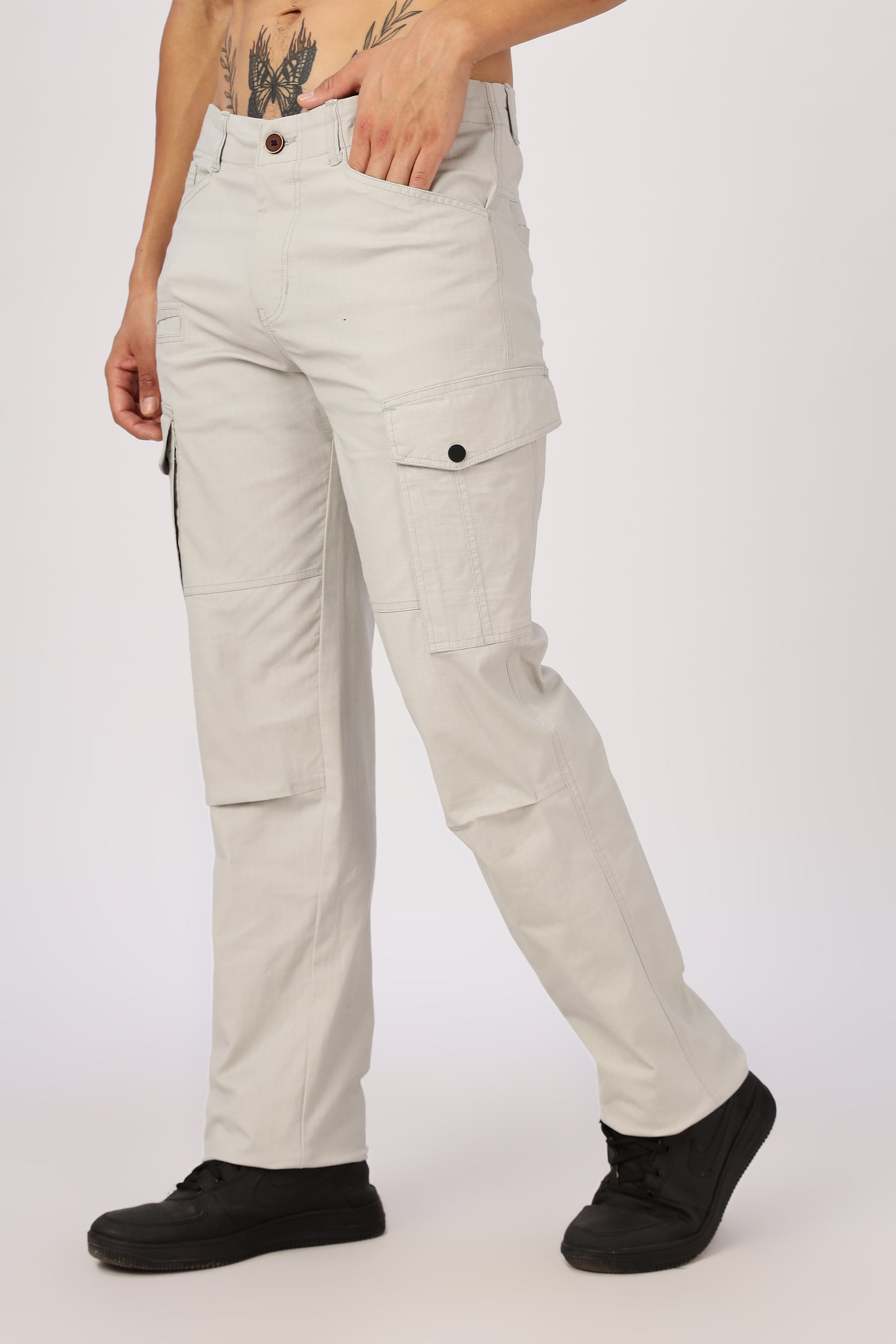 Men Ribstop Heavy duty Cargo-Stone