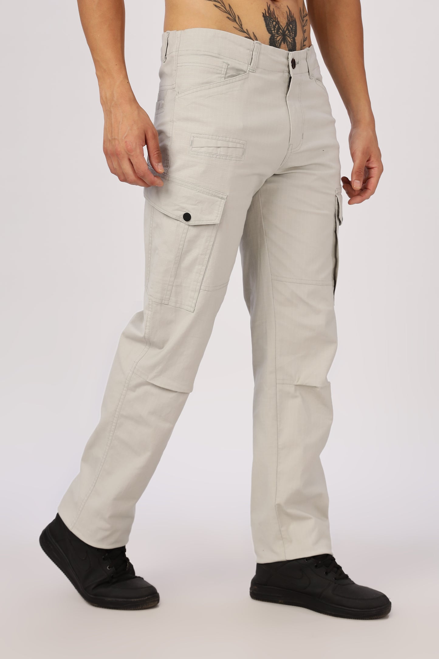 Men Ribstop Heavy duty Cargo-Stone