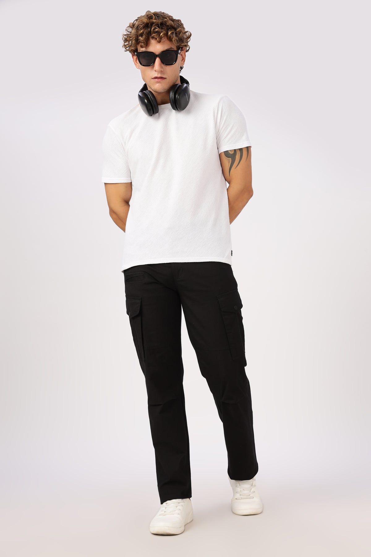 Men Ribstop Heavy duty Cargo-Navy