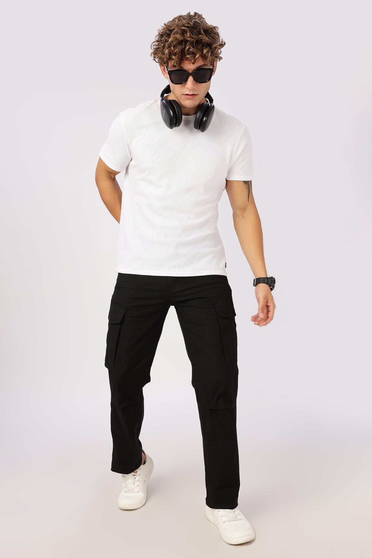 Men Ribstop Heavy duty Cargo-Navy