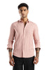 Men Lucas Look Linen Shirt- Lt Pink