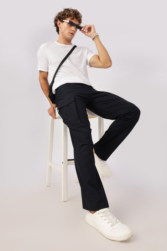 Men Ribstop Heavy duty Cargo-Navy