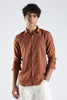 Men Dapper Linen Shirts-Rustic
