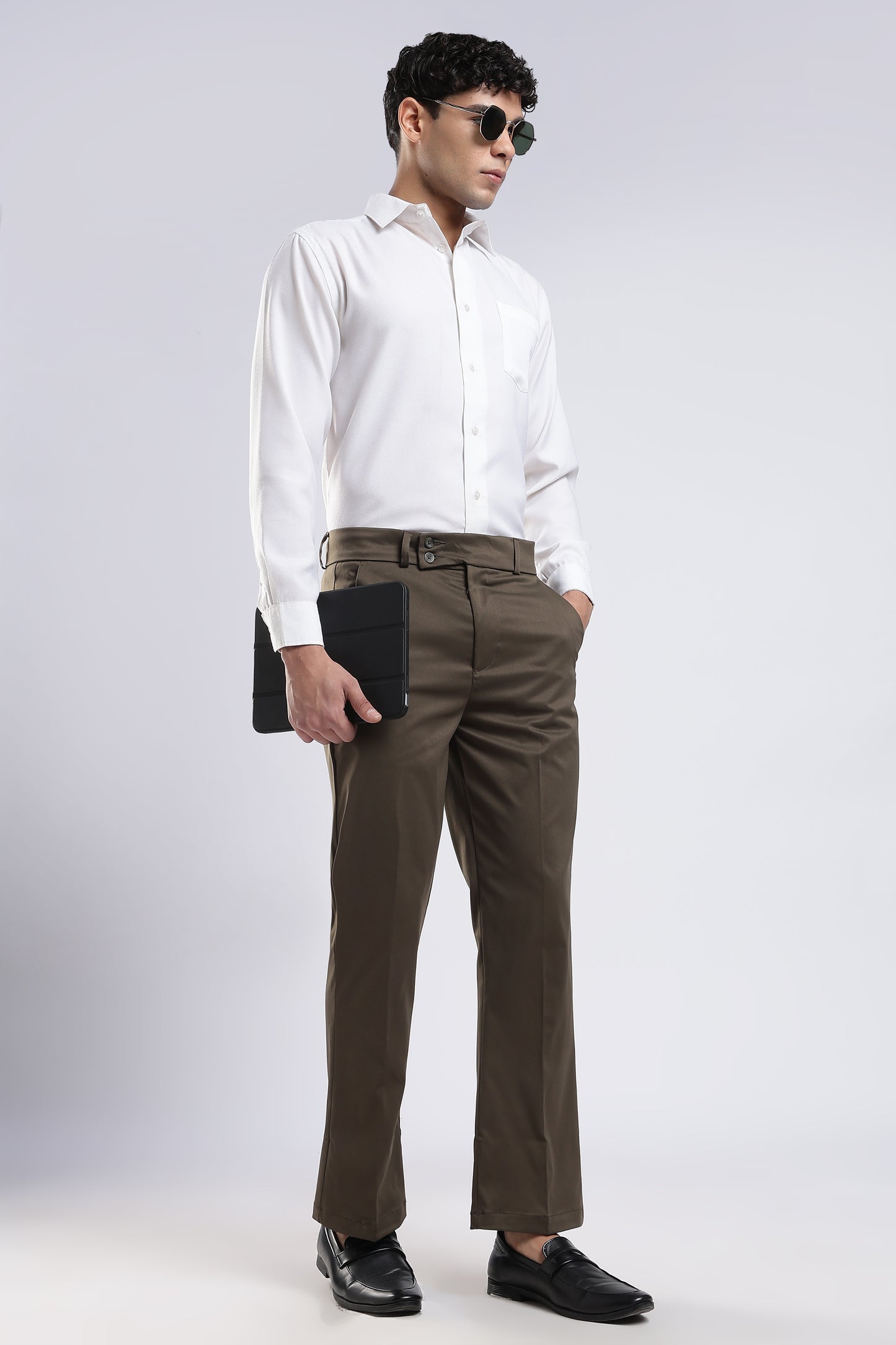 Linen Pleat Traveller – Cream