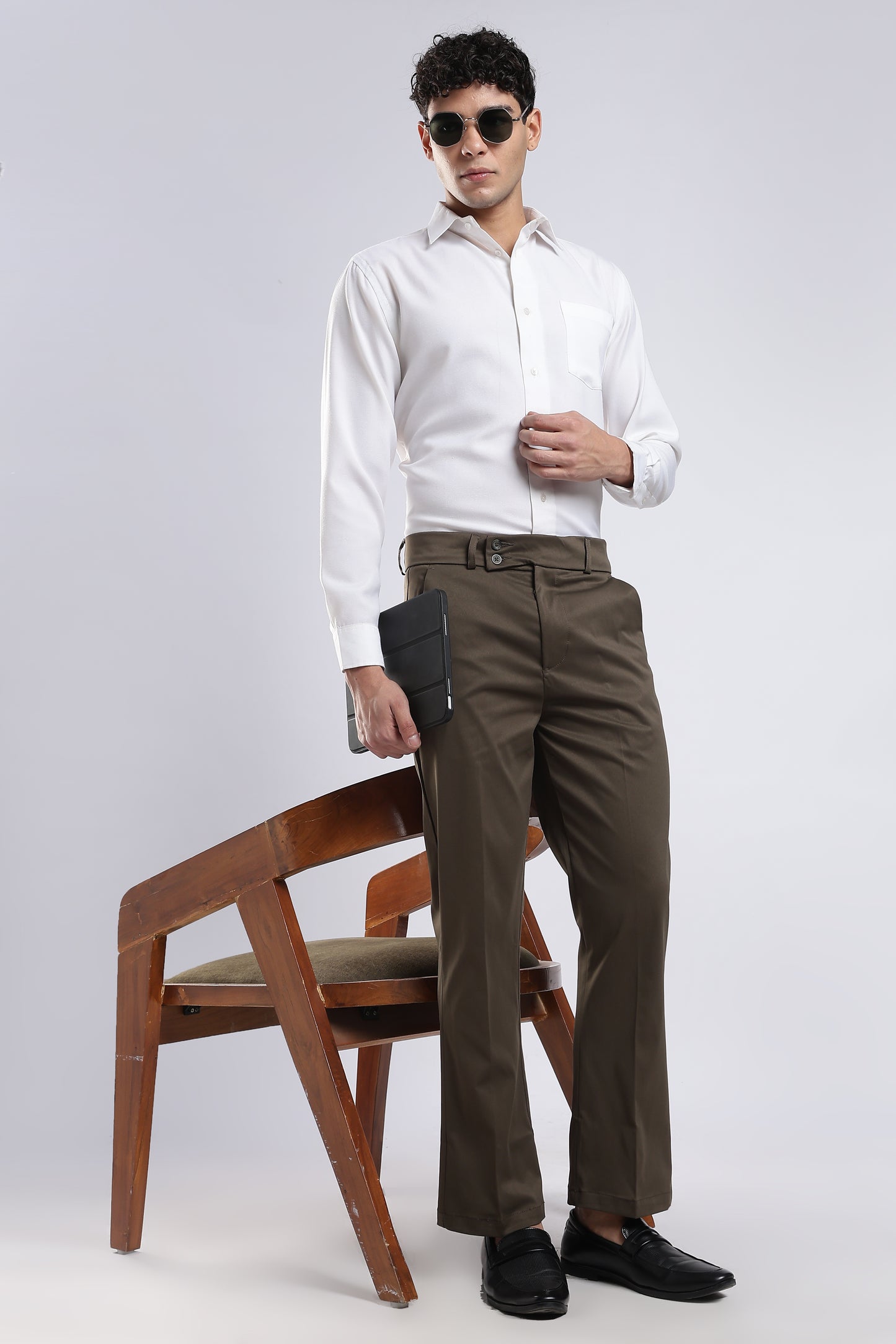 Linen Pleat Traveller – Cream