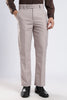 Men Boot Cut Linen Slub-Fawn