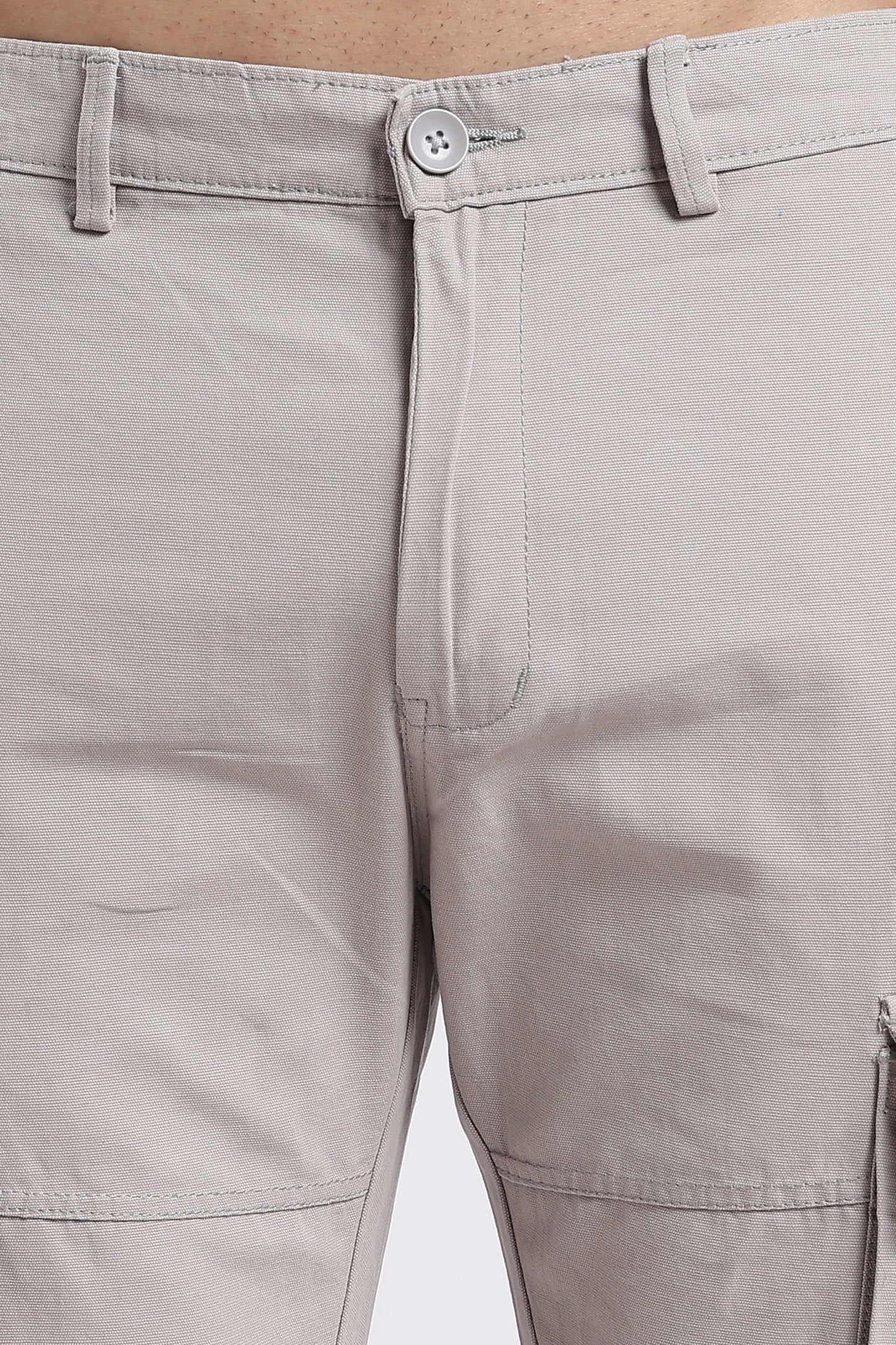 Men Dobby Cargo-Grey