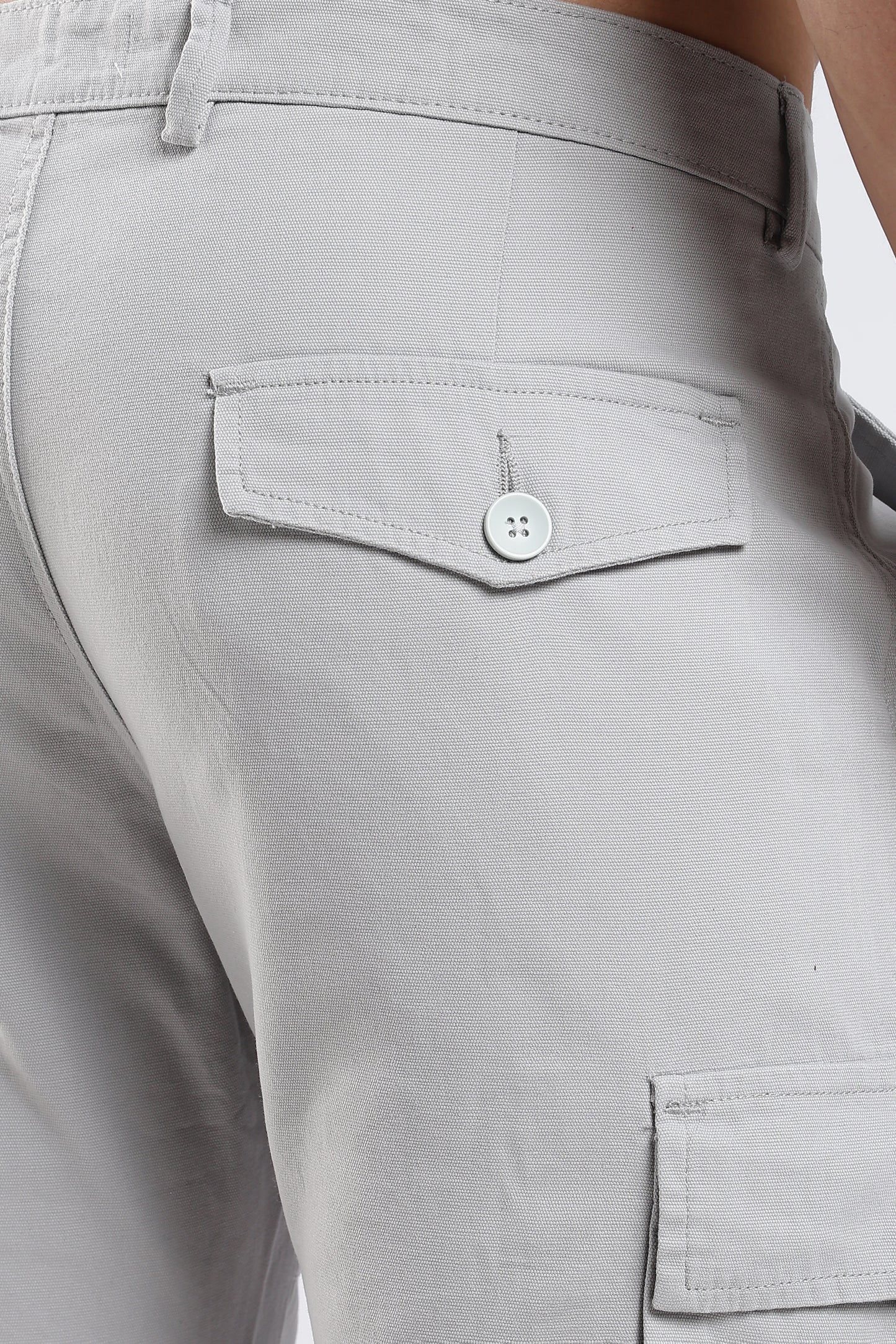 Men Dobby Cargo-Lt Grey