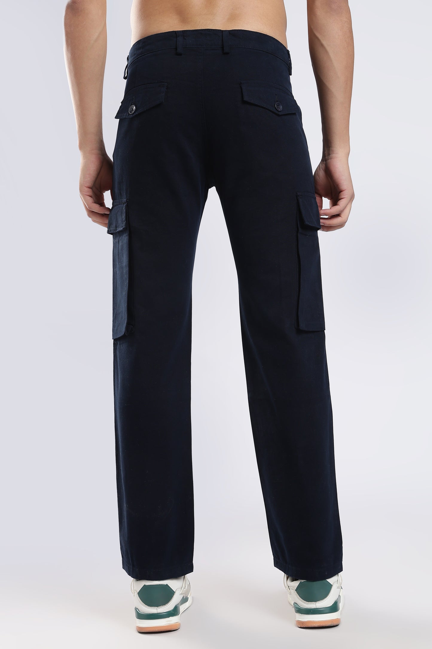 Men Dobby Cargo-Navy