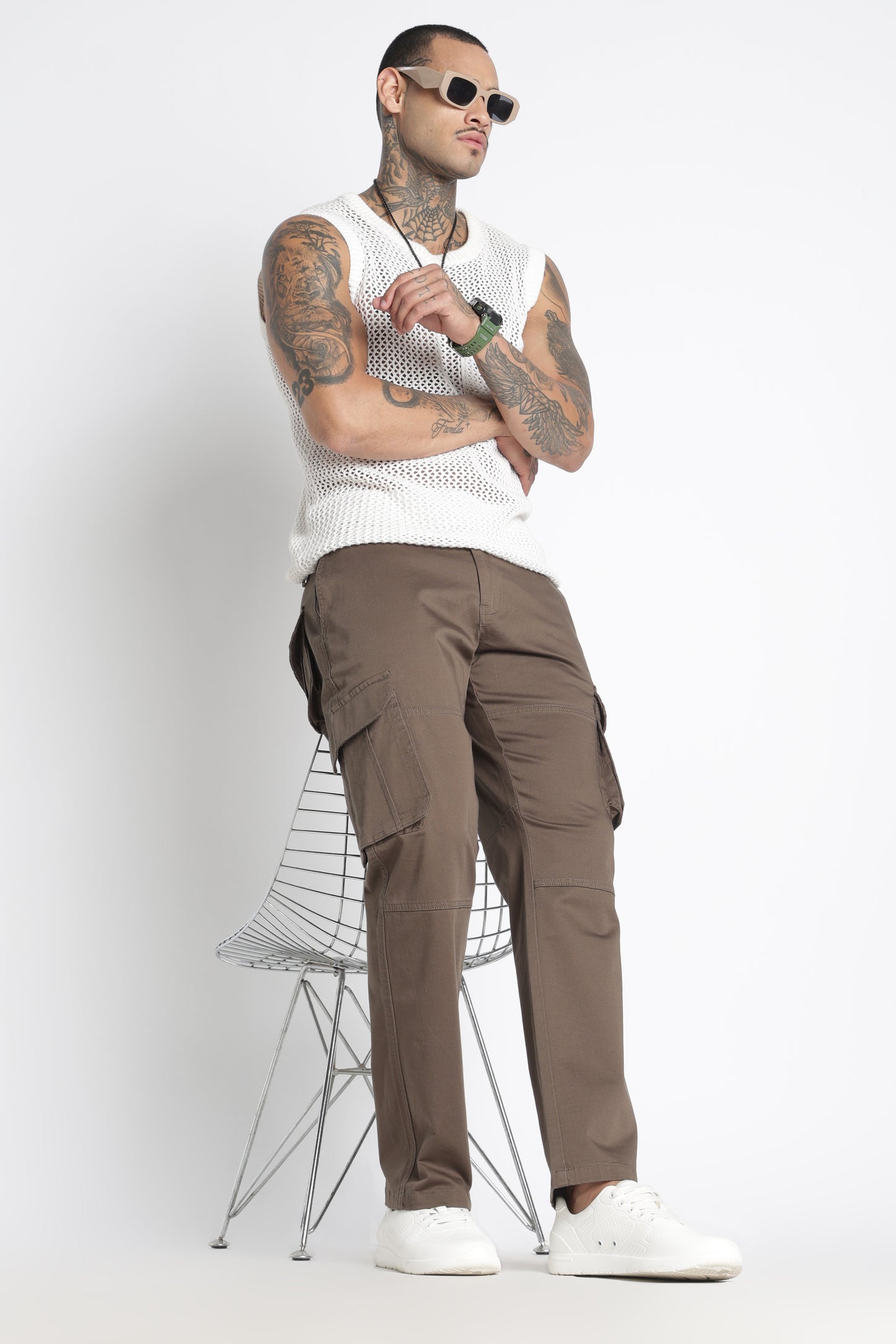 Men Big Boy Bulky Cargo-Grey