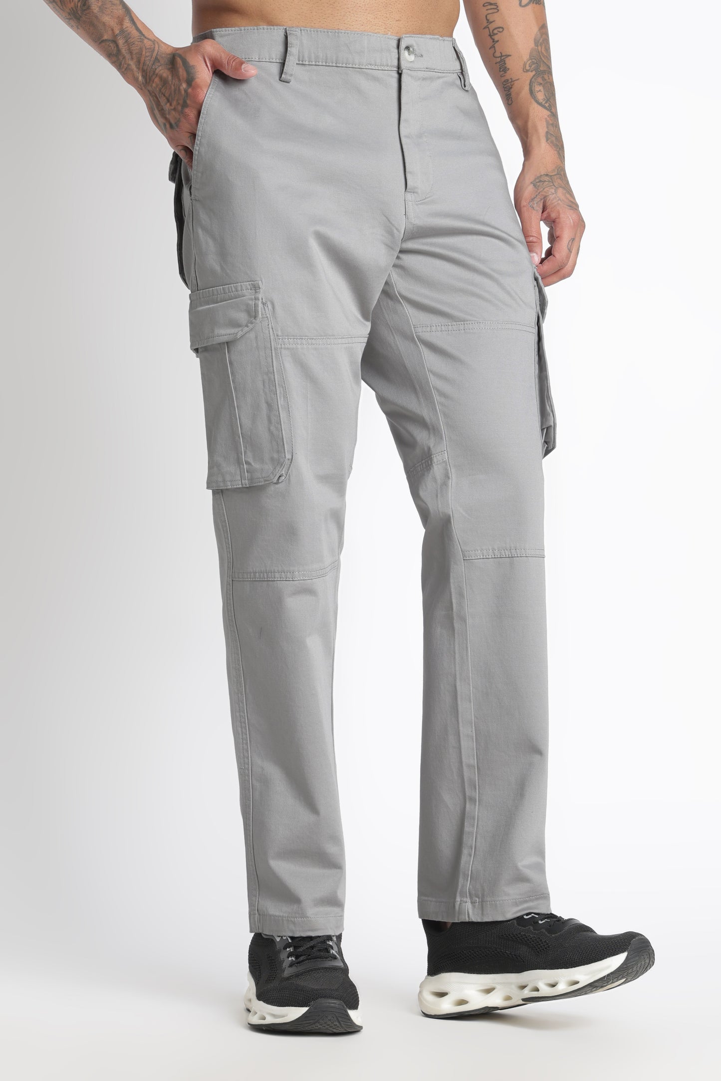 Men Big Boy Bulky Cargo-Lt Grey