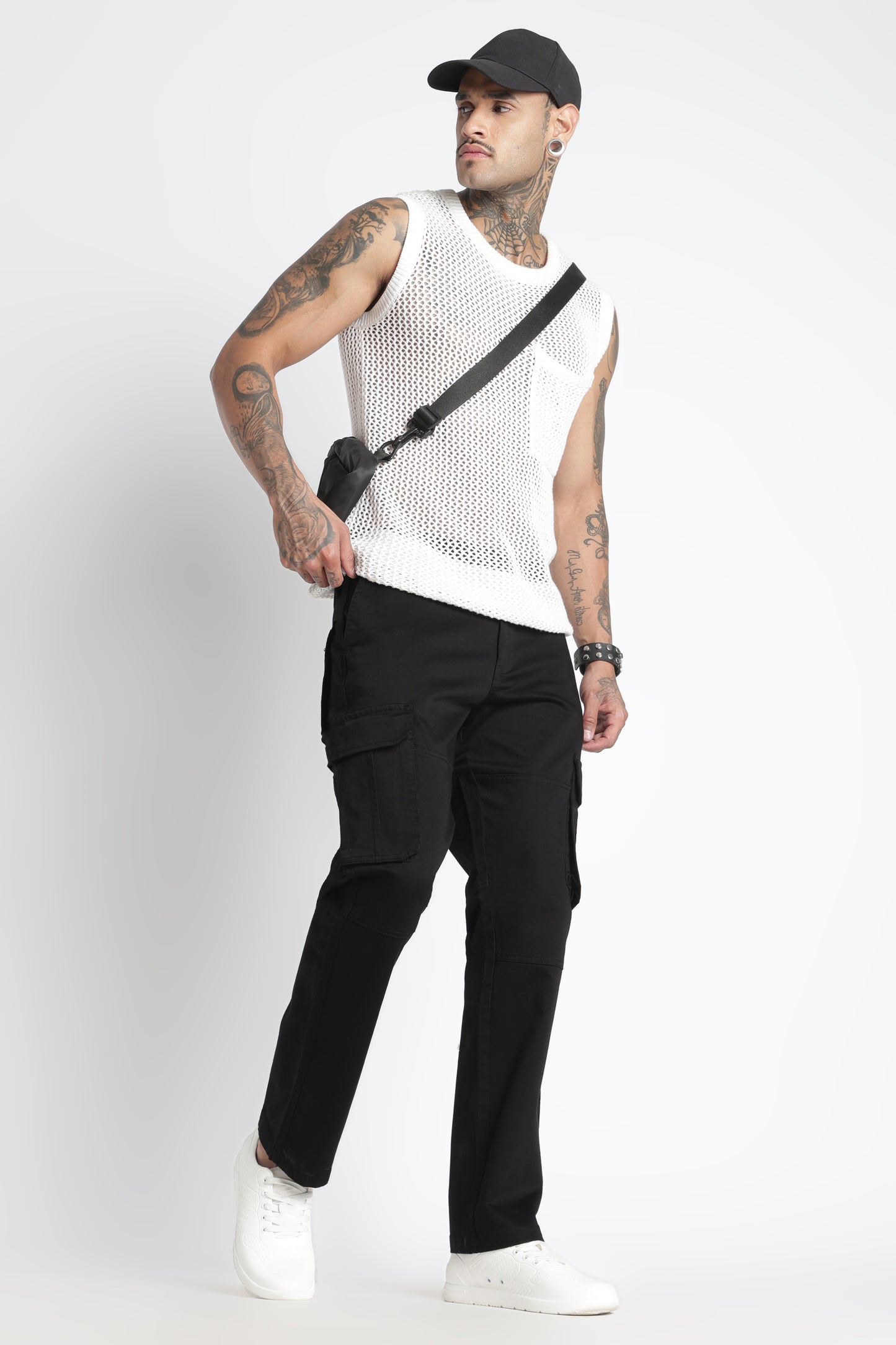 Men Big Boy Bulky Cargo-Black