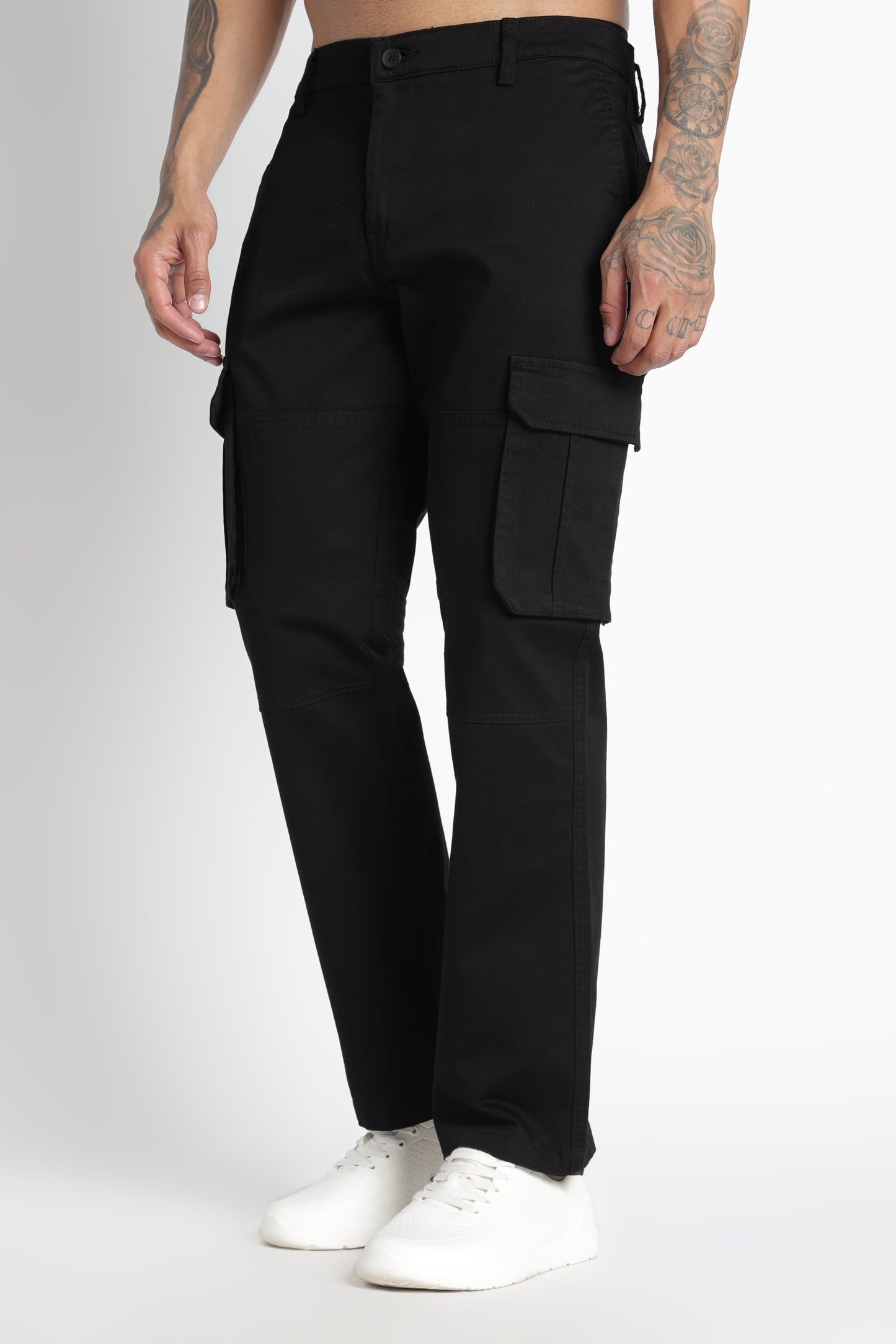 Men Big Boy Bulky Cargo-Black