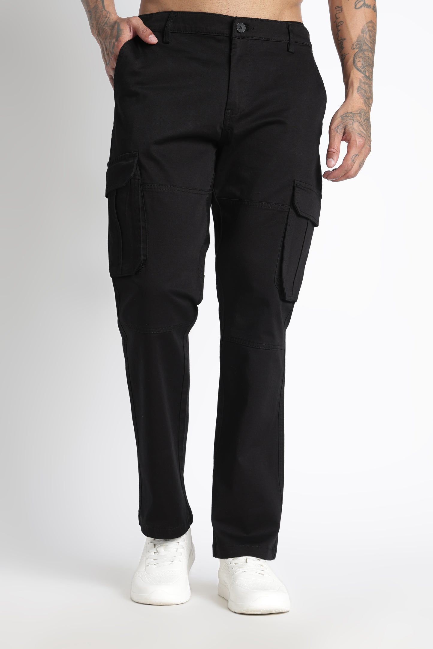 Men Big Boy Bulky Cargo-Black