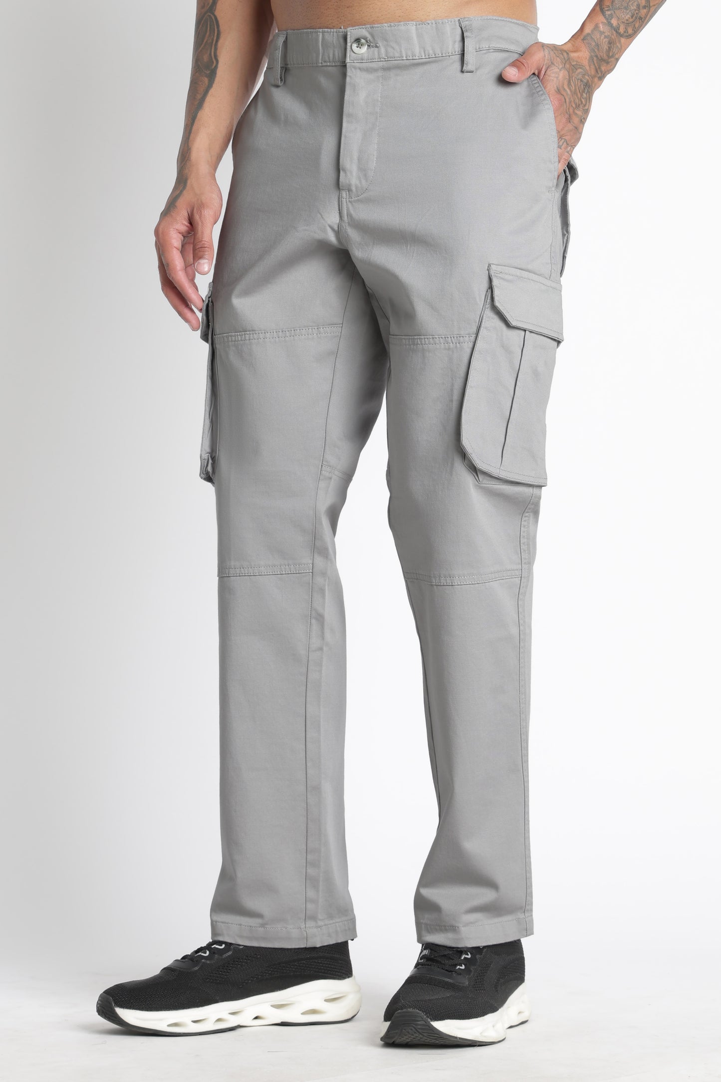 Men Big Boy Bulky Cargo-Lt Grey