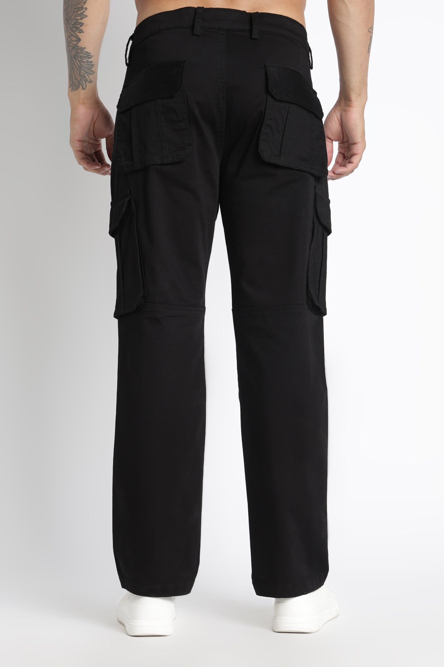 Men Big Boy Bulky Cargo-Black