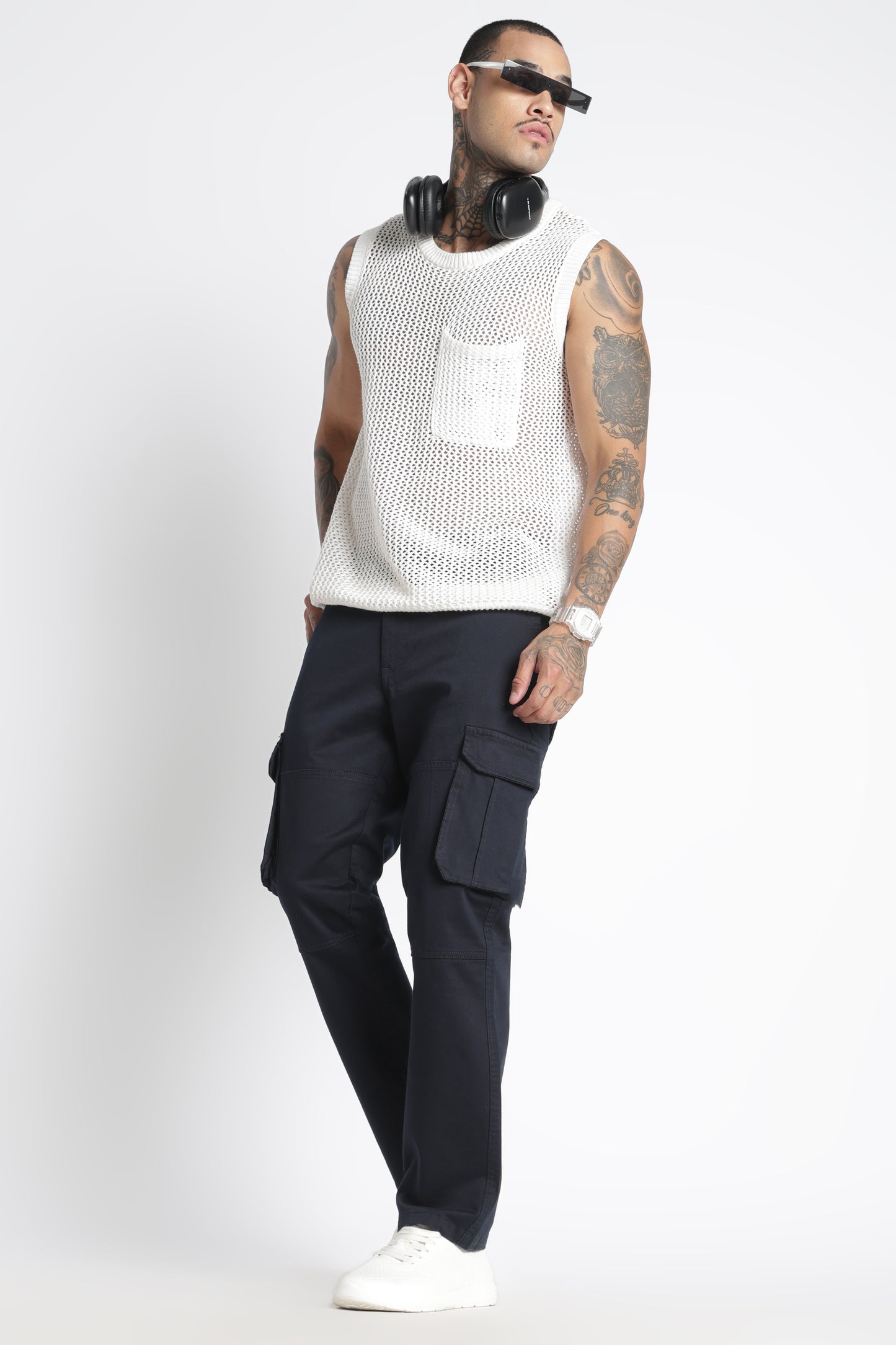 Men Big Boy Bulky Cargo-Navy