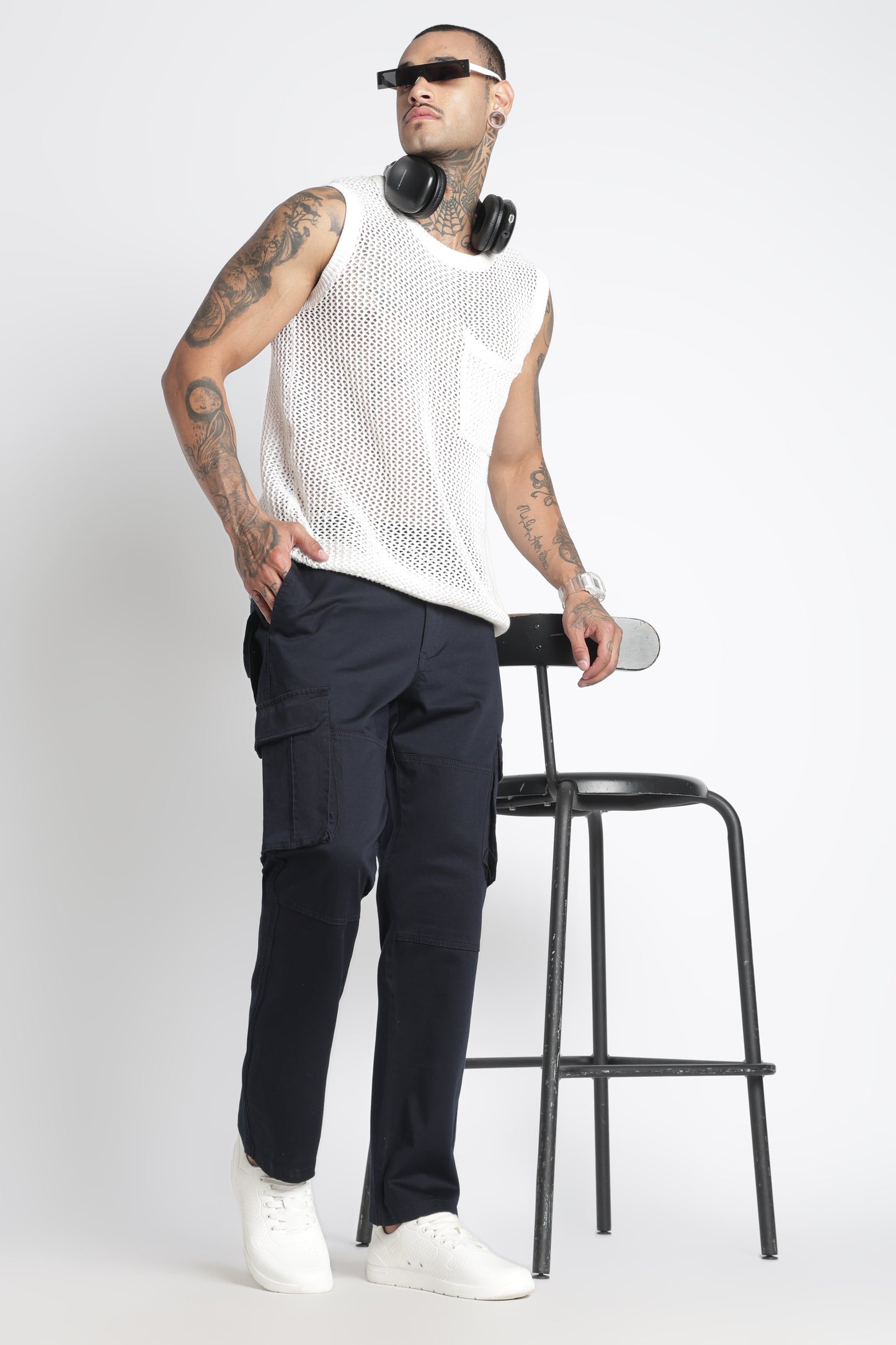 Men Big Boy Bulky Cargo-Navy