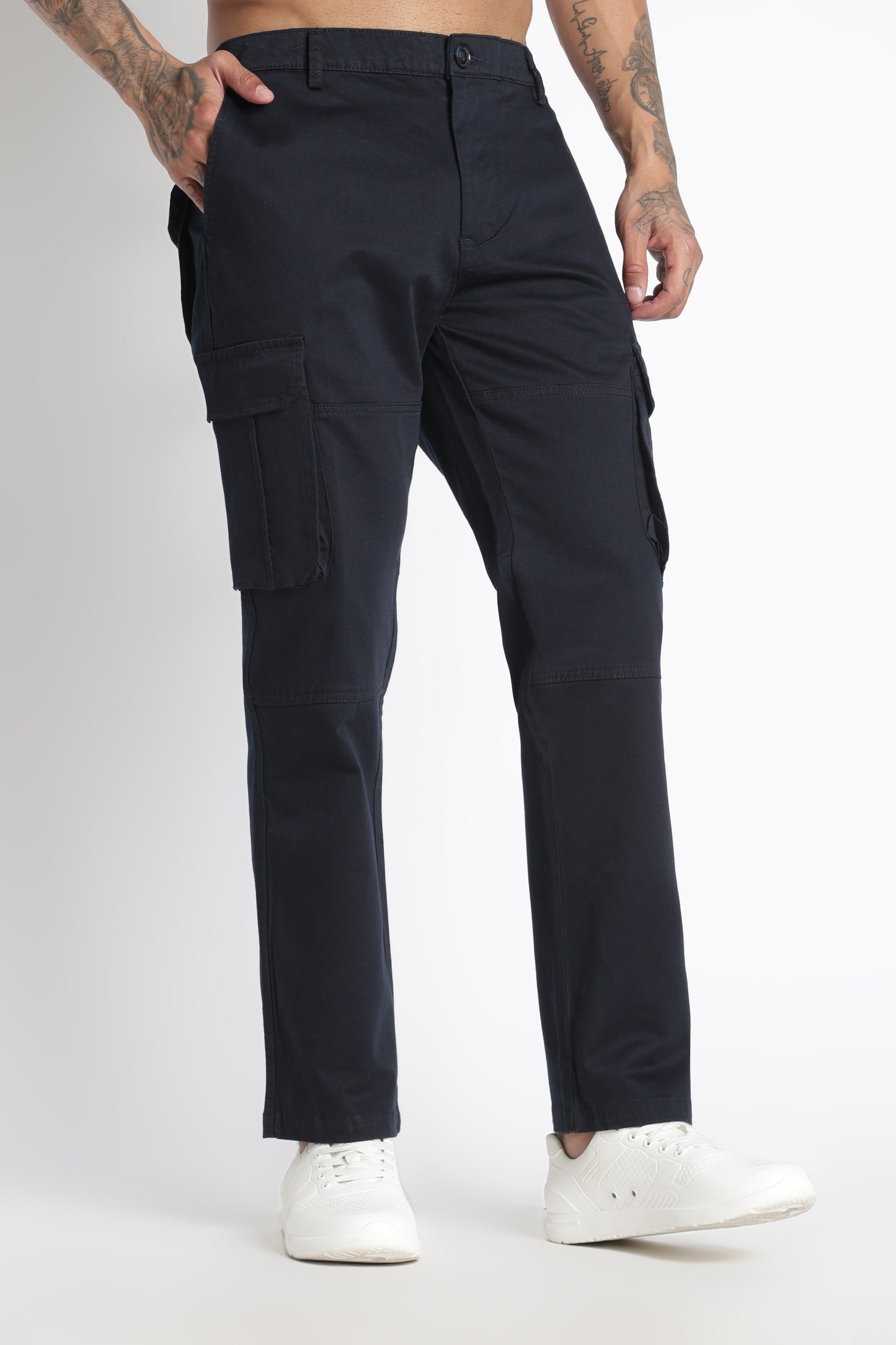 Men Big Boy Bulky Cargo-Navy