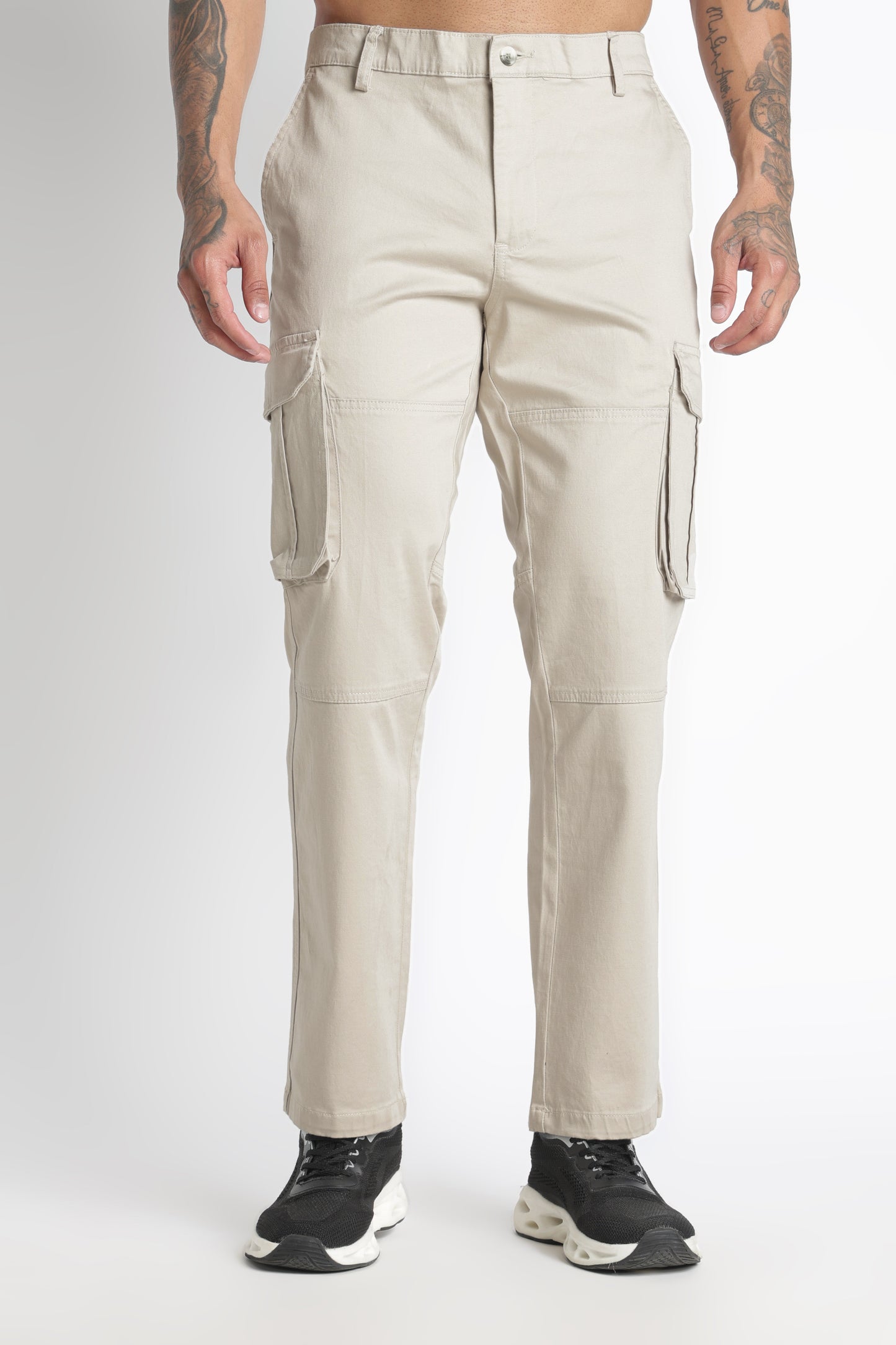Men Big Boy Bulky Cargo-Cream