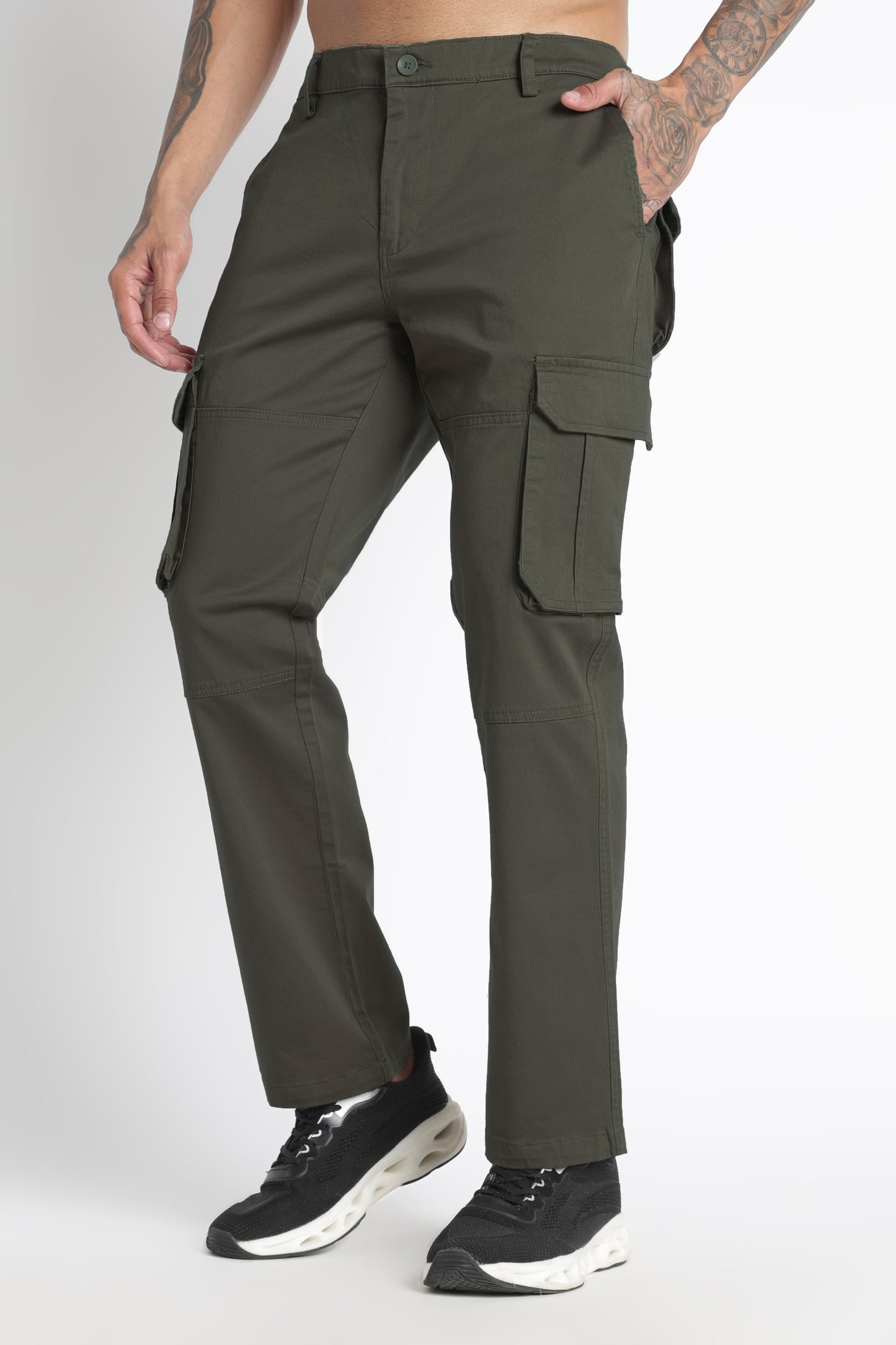 Men Big Boy Bulky Cargo-Lt Olive