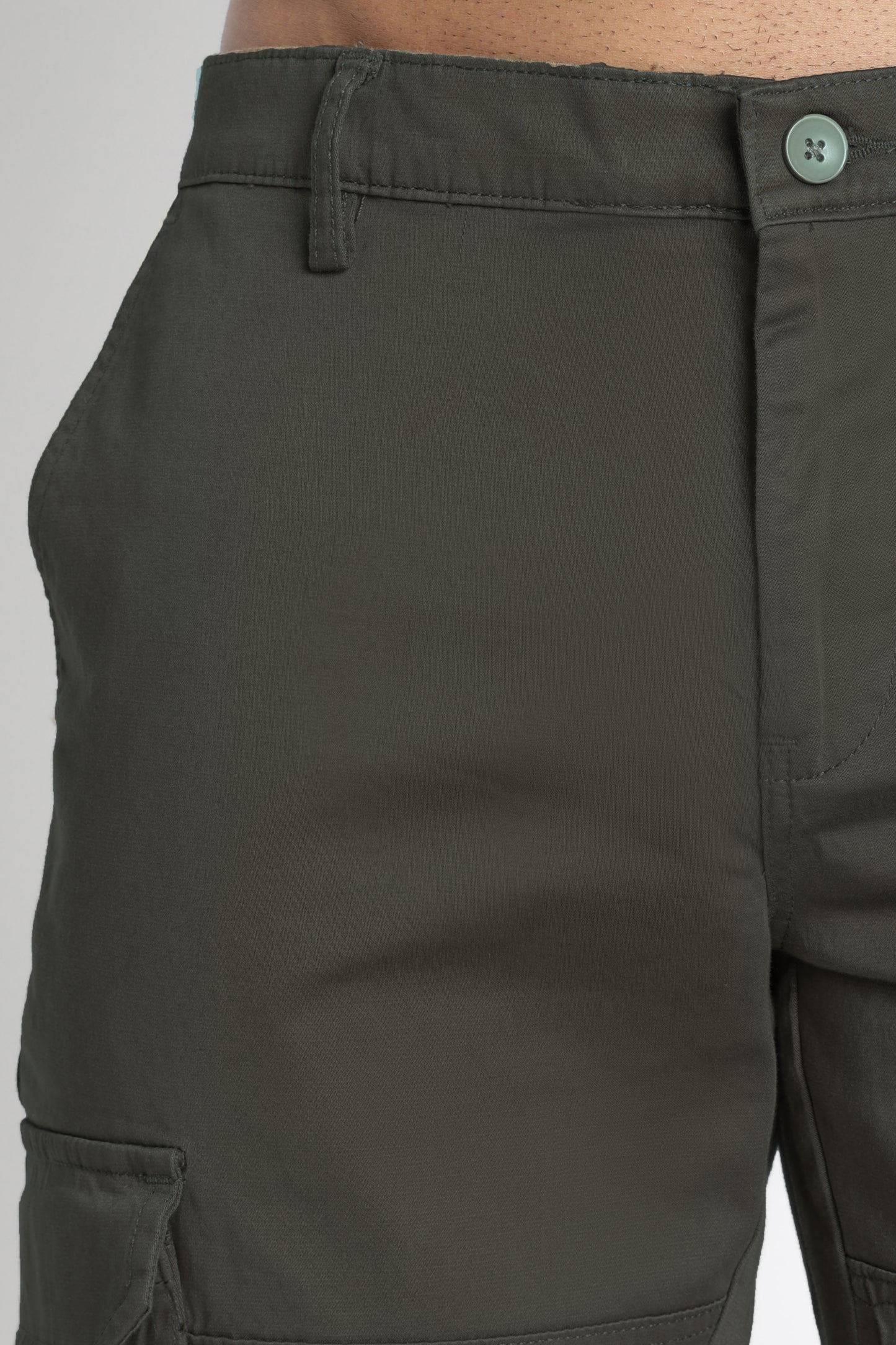 Men Big Boy Bulky Cargo-Lt Olive