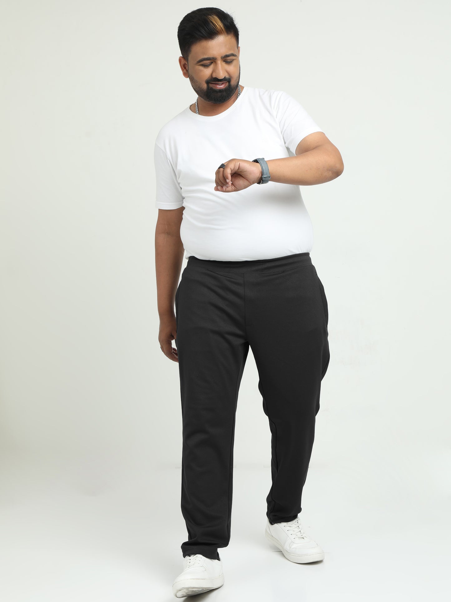 Stretch Peanut Jogger - Black