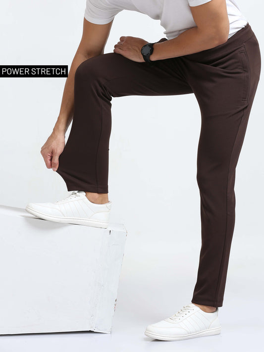 Power Stretch Joggers : Brown