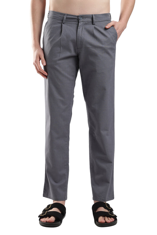 Linen Pleat Traveller-Grey